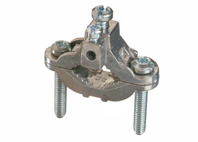 ZINC GROUND CLAMP FOR ARMORED CABLE