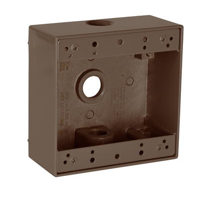 WPF OUTLET BOX - BRONZE