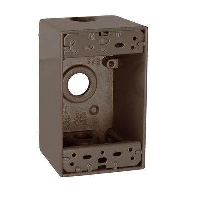 WPF OUTLET BOX - BRONZE